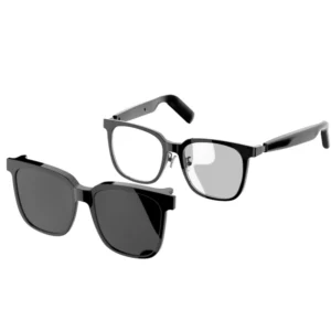 Wireless Smart Glasses with Audio and Voice