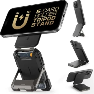 Magnetic Wallet with Stand for iPhone