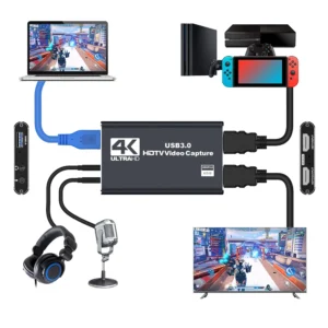 USB 3.0 4K HDMI-Compatible Capture Card