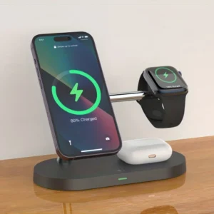 3 in 1 Wireless Charger Stand For Apple Devices