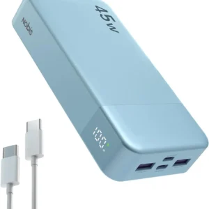 NOBIS Power Bank 20000Mah 45W USB C Charger Phone Portable Battery Pack Travel Flying