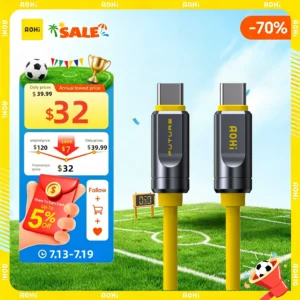 AOHI THE FUTURE Adonis USB4 2.0 Type C Cable 240W Fast Charging